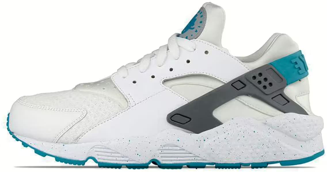 Nike Air Huarache White Turbo Green