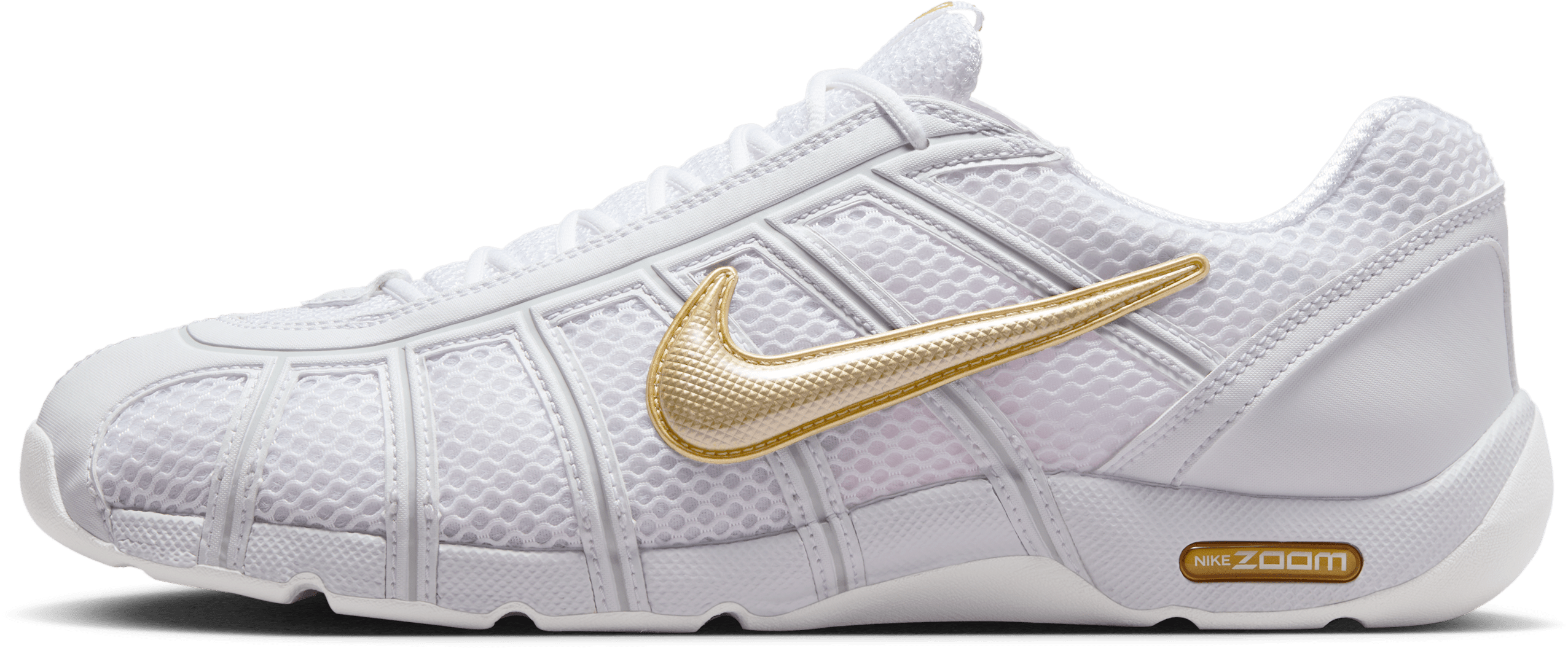Nike Air Zoom Fencer "White Metallic Gold"