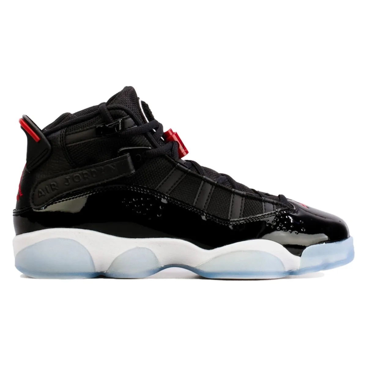 Jordan 6 Rings Black White Gym Red (GS)