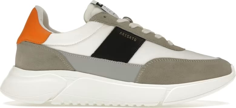 Axel Arigato Genesis Vintage Runner Light Grey Black Orange