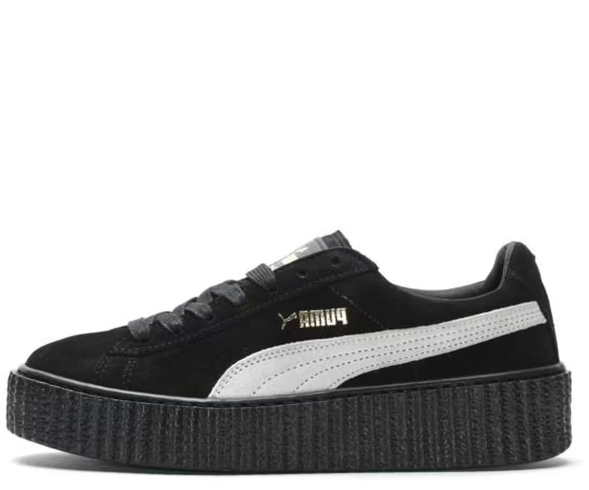 Puma Creepers Rihanna Fenty Black White (Women's)