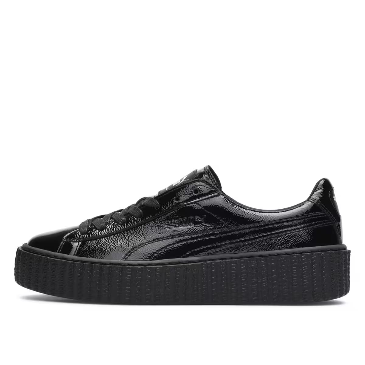 Puma Creeper Rihanna Fenty Cracked Leather Black (Women's)