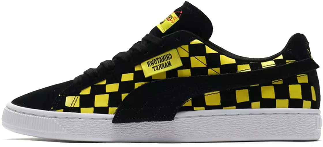 Puma x Chinatown Market Suede Black Yellow Brand New