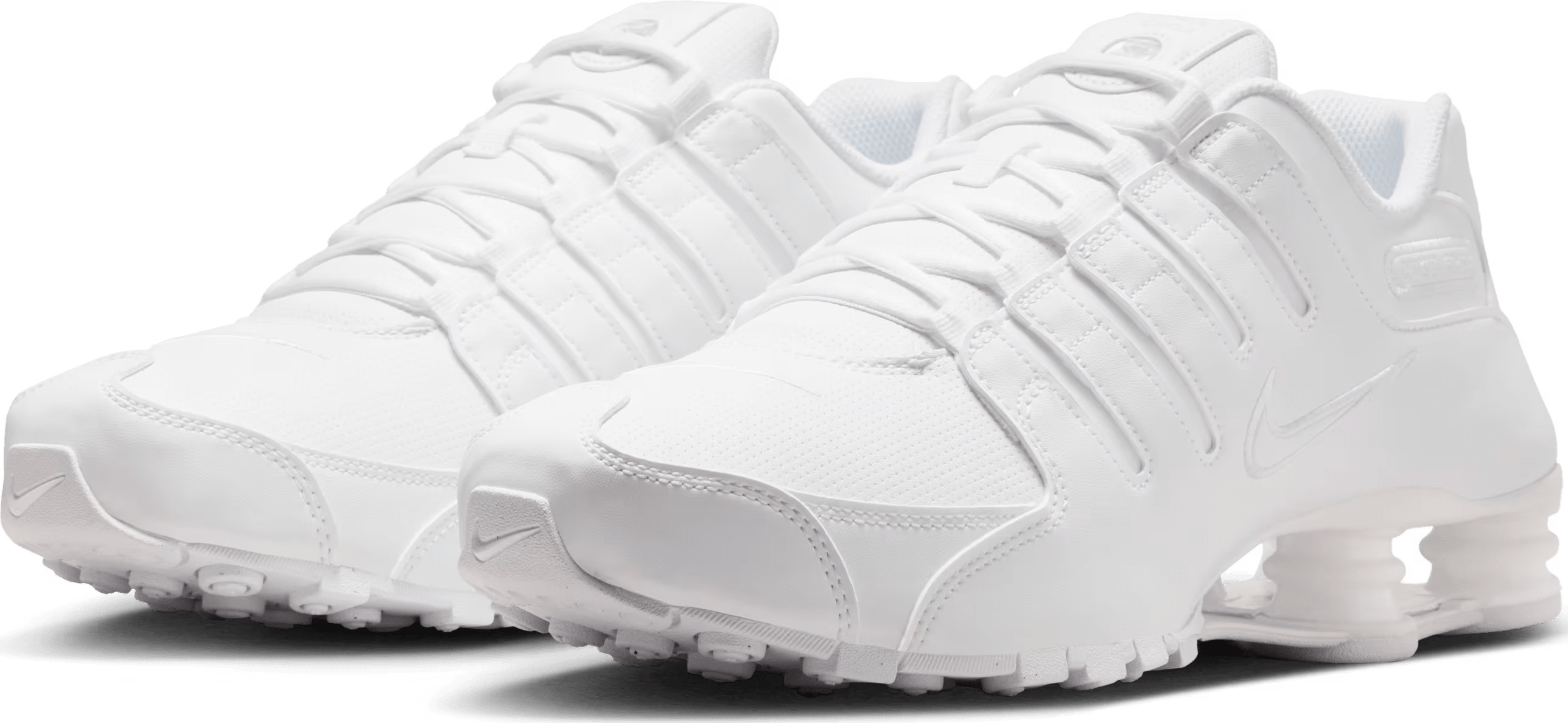Nike Shox NZ Triple White