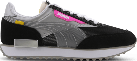 Puma Future Rider -  - Black - Leer, Textil - Maat 36 - Foot Locker