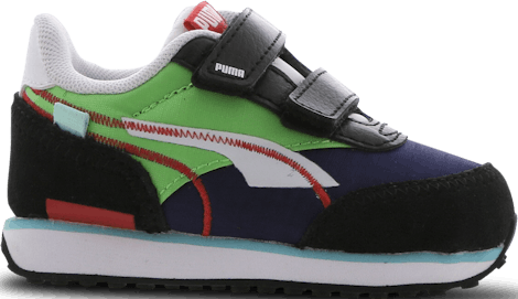 Puma Future Rider Twofold -  - Green - Textil, Synthetisch - Maat 20 - Foot Locker