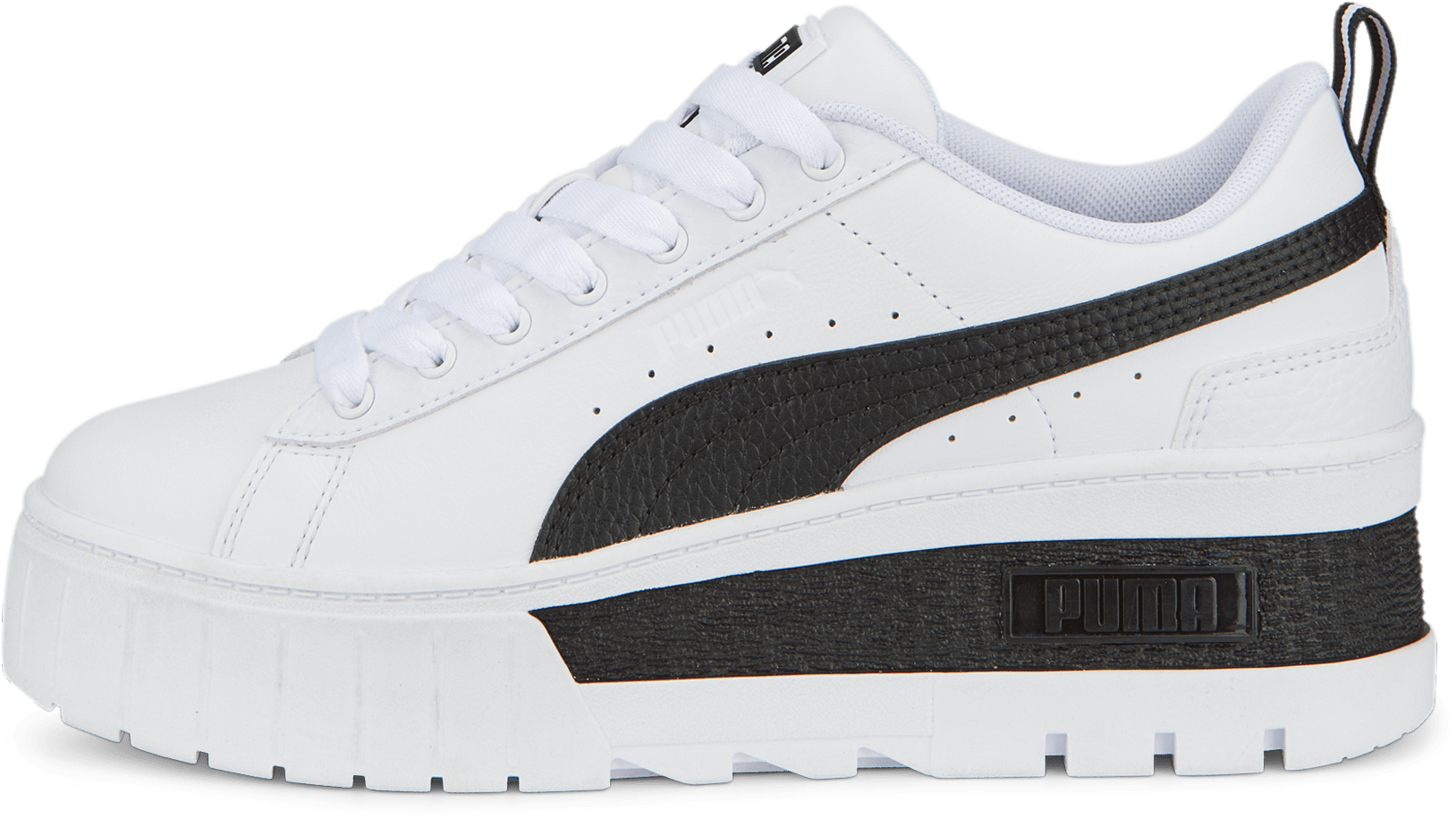 Puma Mayze Wedge White Black (Women's)