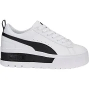 Puma Mayze Wedge White Black (Women's)