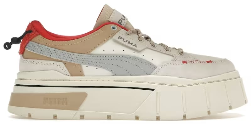 Puma Mayze Stack Retro Grade Vaporous Grey Red