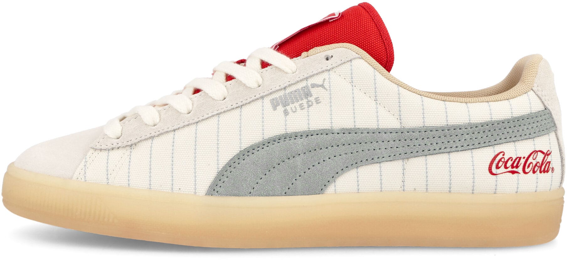 Puma Suede Coca Cola White