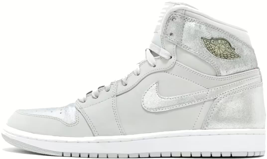 Air Jordan Nike AJ I 1 Retro Silver Anniversary