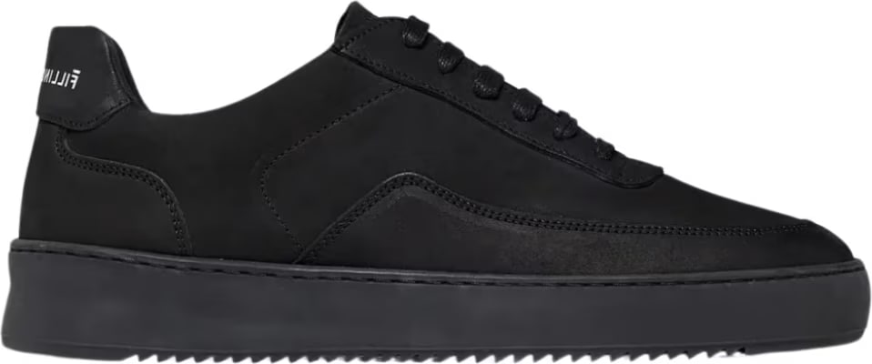 Filling Pieces Mondo 2.0 Ripple Nubuck All Black