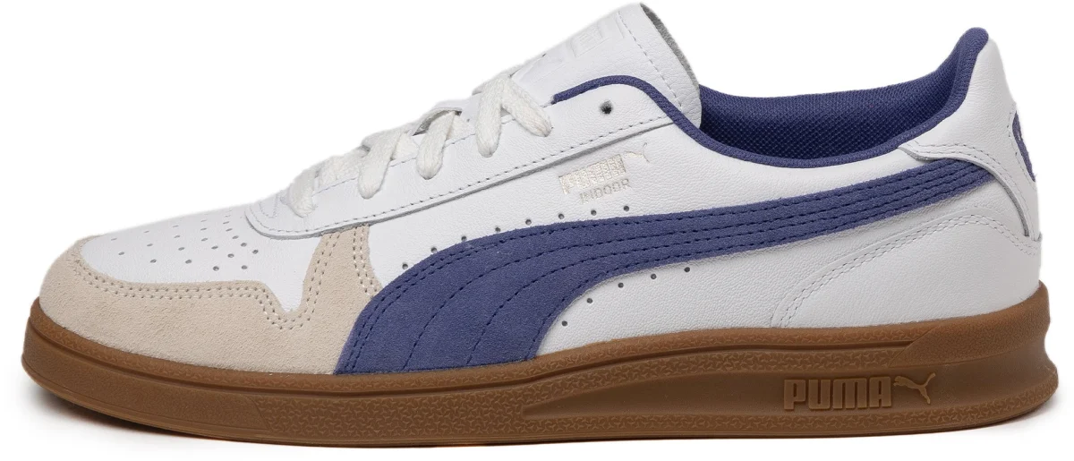 401360 Puma Indoor OG White Blue Crystal Gum | 401360-06 | Sneaker Squad