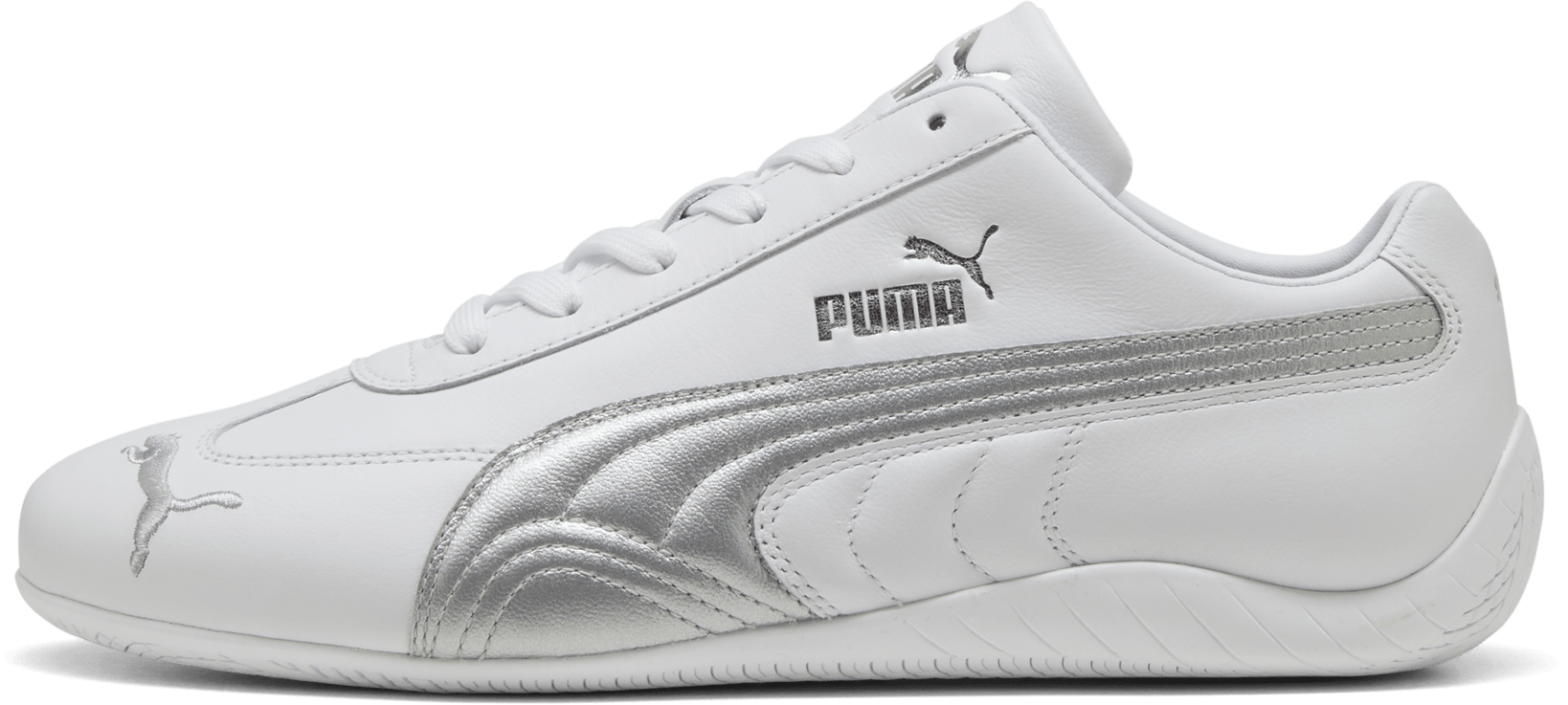 Puma Speedcat Leather White Silver