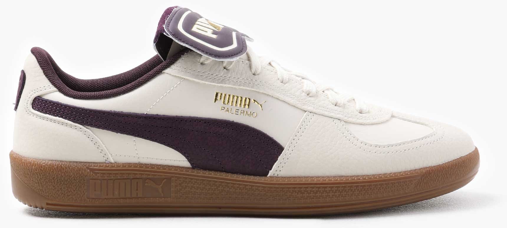 Puma Palermo Premium Alpine Snow Midnight Plum