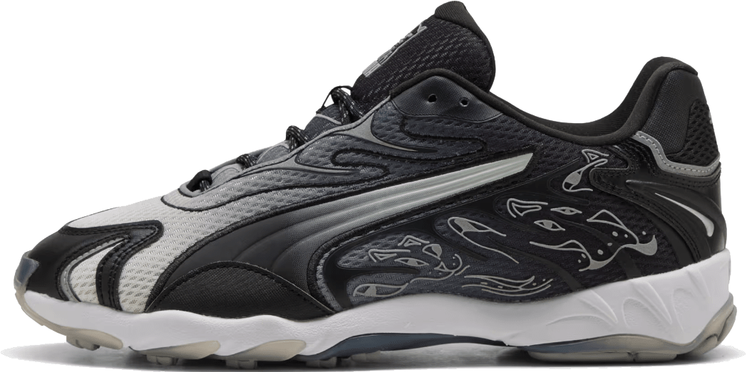 RIPNDIP x Puma Inhale "Black Silver"