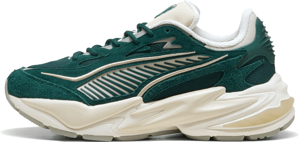 Puma RS Surge Hairy Suede "Green Terrain"