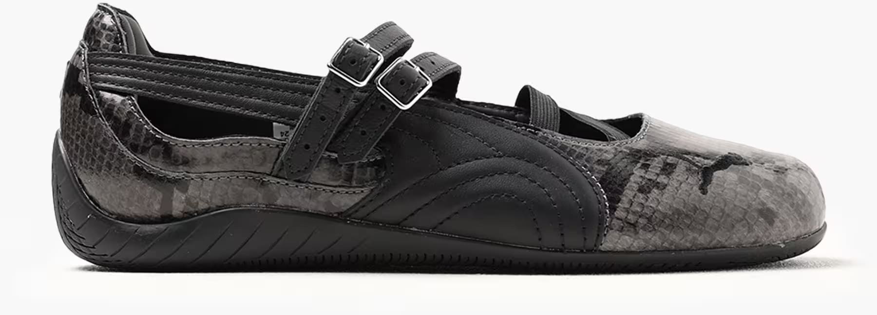 Puma Speedcat Ballet Snakeskin Cool Dark Gray Black (Women's)