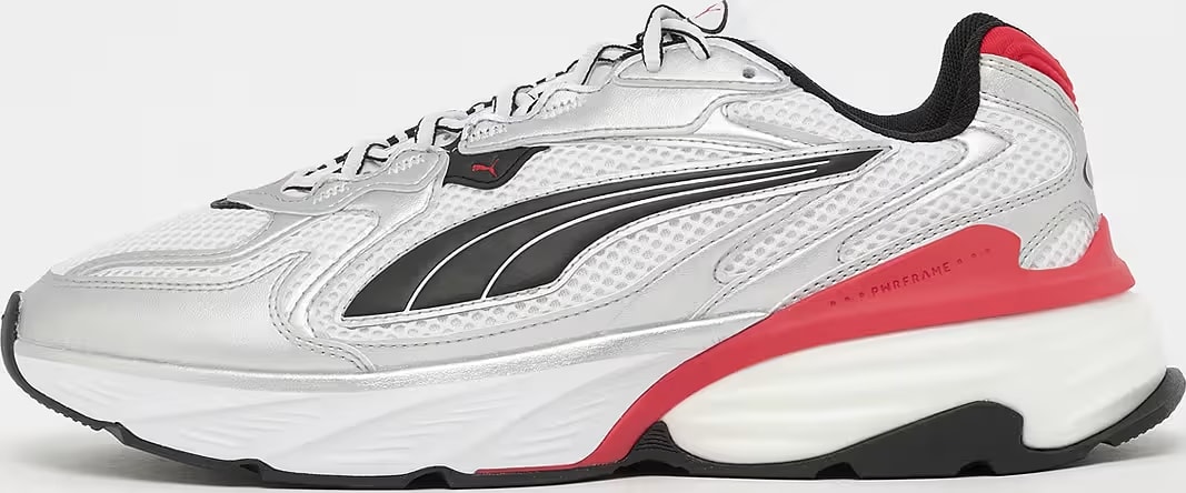 Puma Fade Silver White For All Time Red