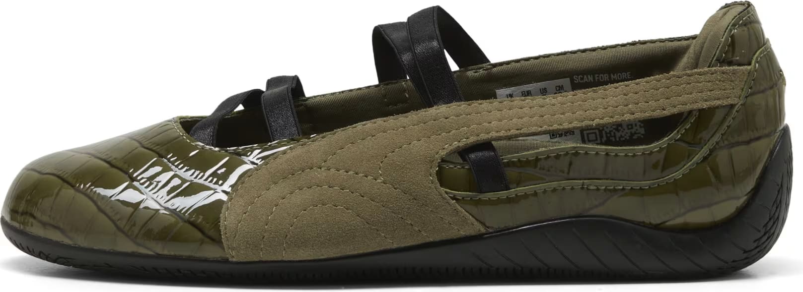 PumaPUMA Speedcat Ballet Sneakers met krokodillentextuur