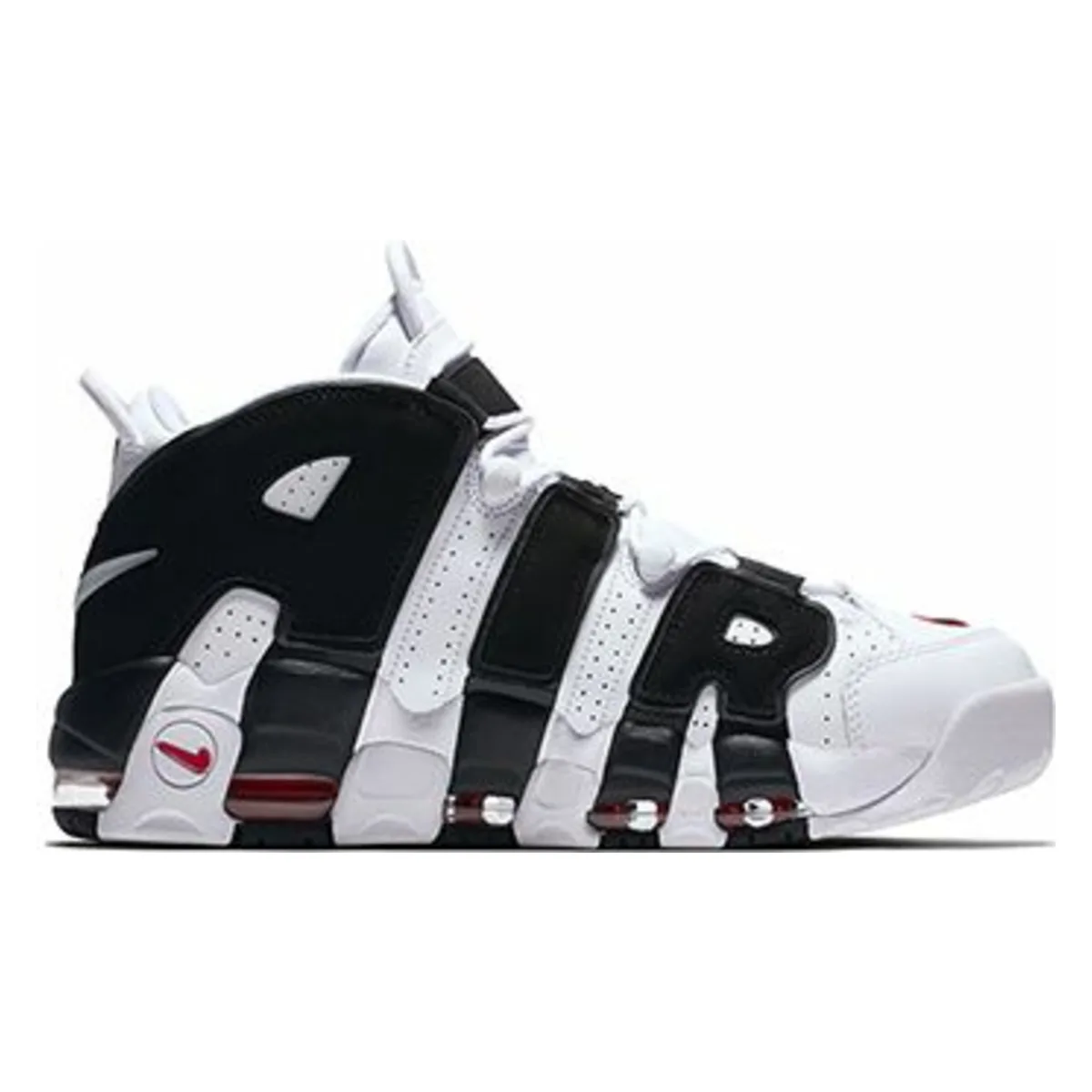Nike Air More Uptempo Black/White/Red