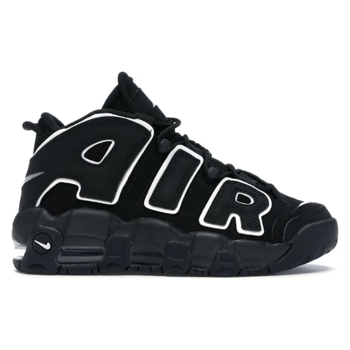Nike Air More Uptempo Black White (2016/2020) (GS)