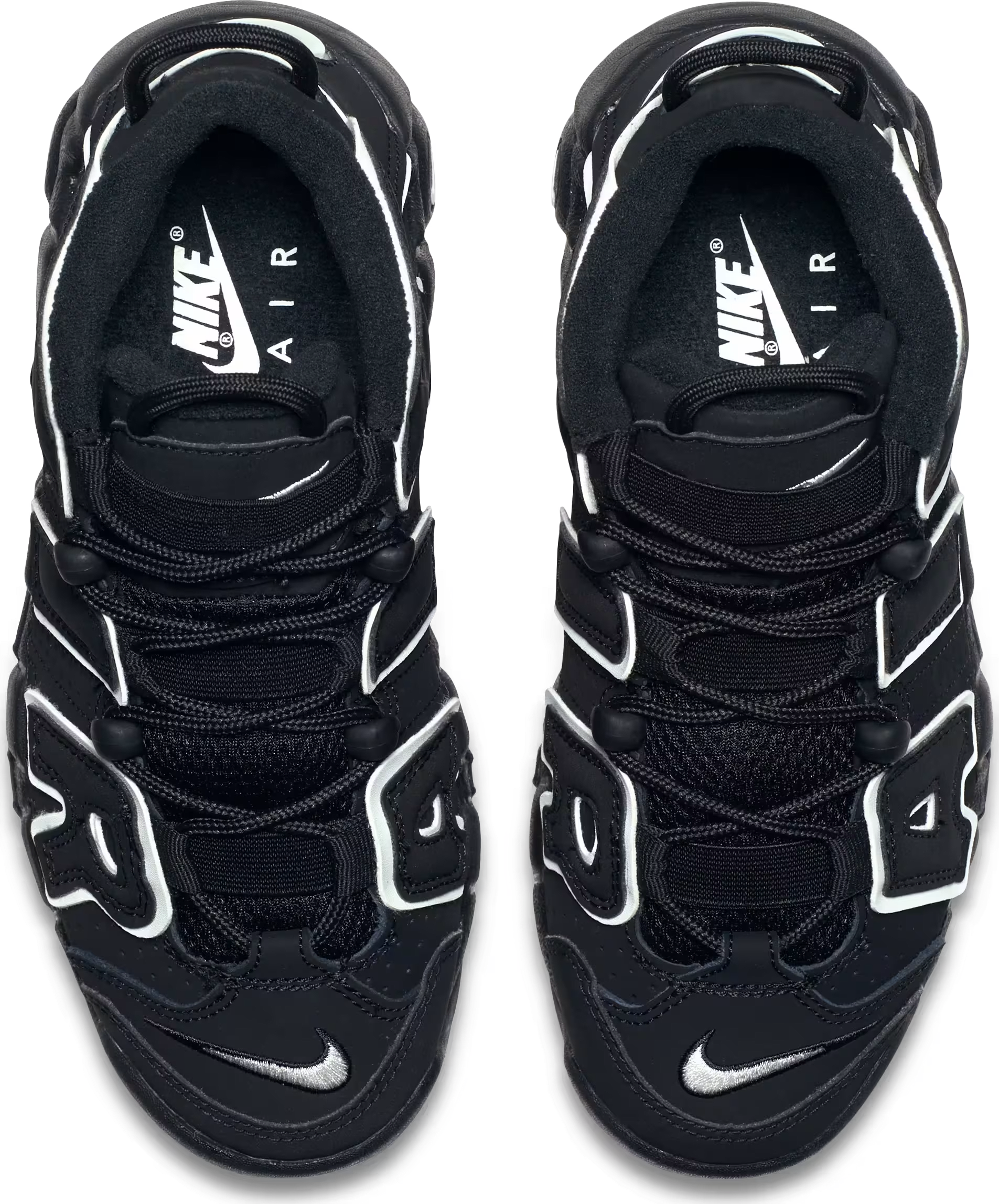 Nike Air More Uptempo Black White (2016/2020) (GS)