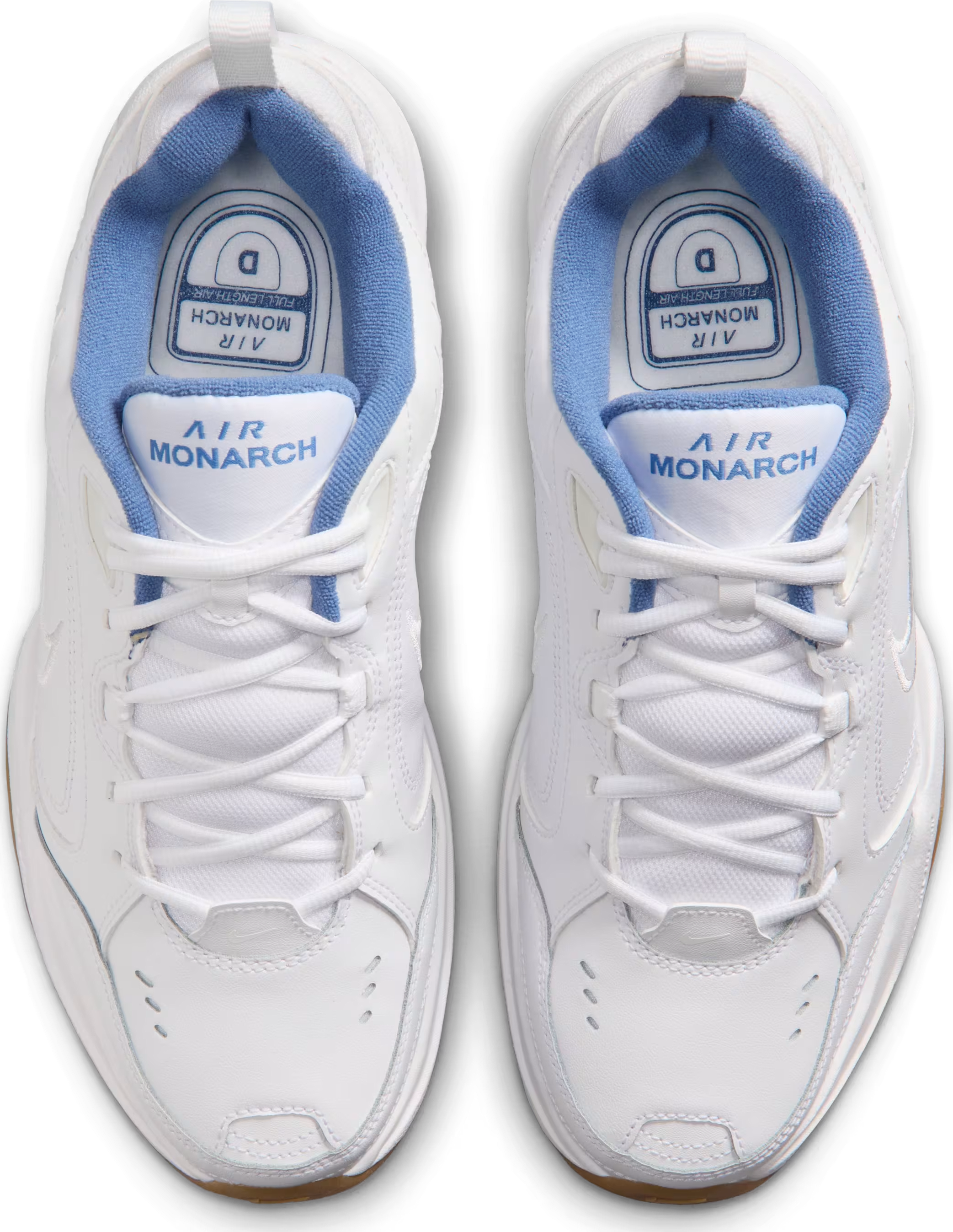 Nike Air Monarch IV "White Indigo Storm"