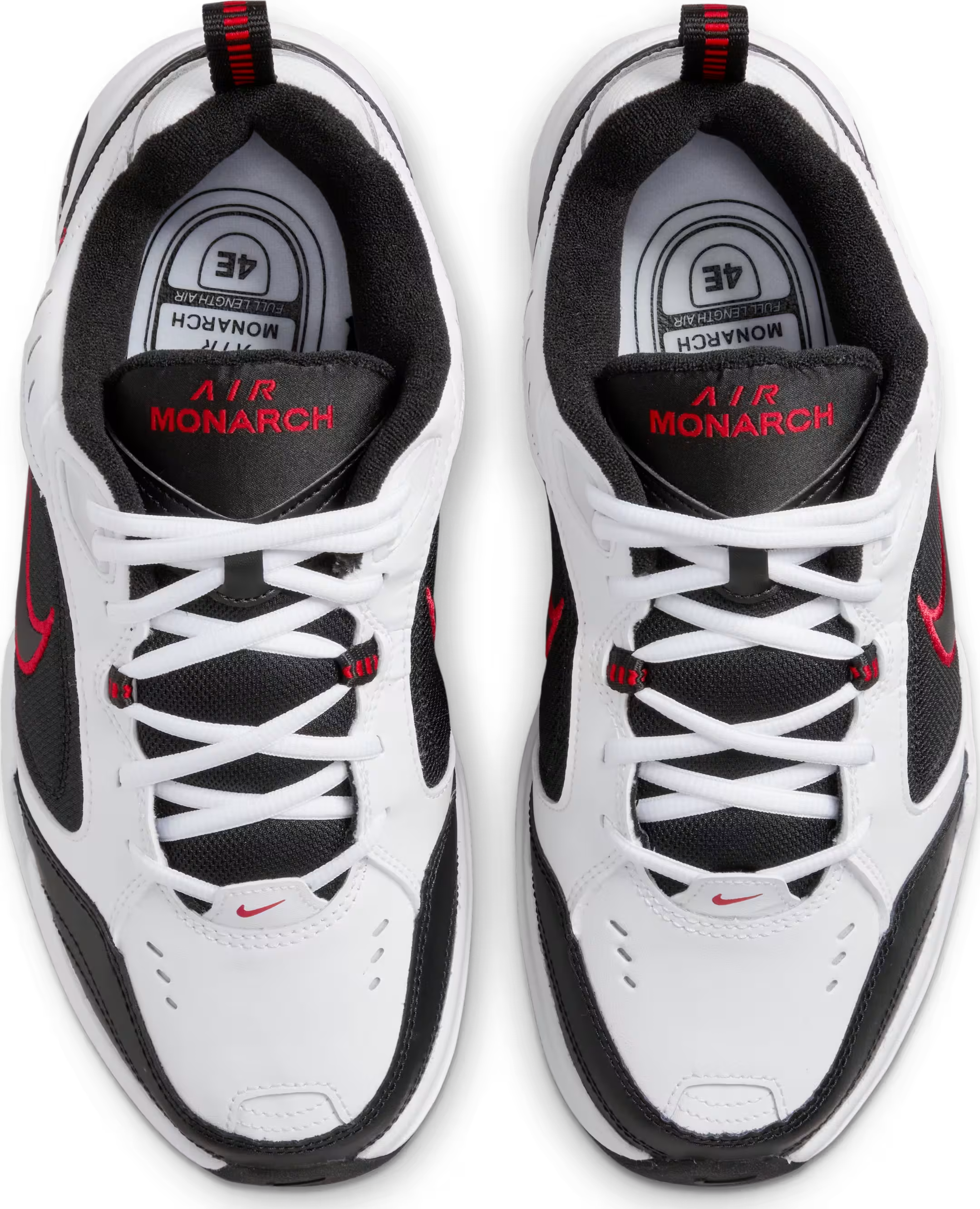 Nike Air Monarch IV "White Black"