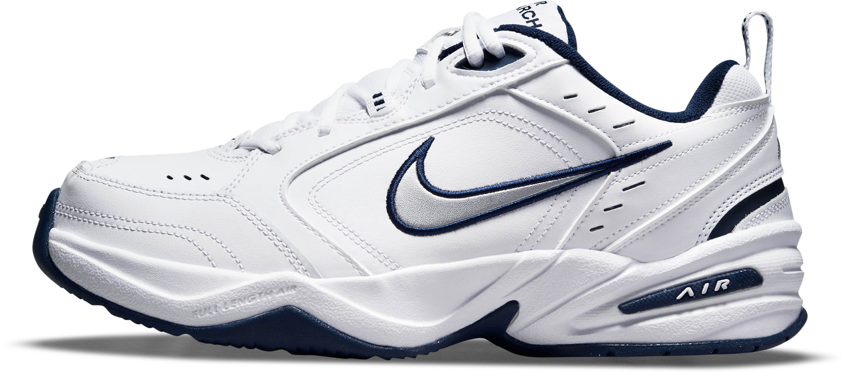 Nike Air Monarch IV "White Midnight Navy"