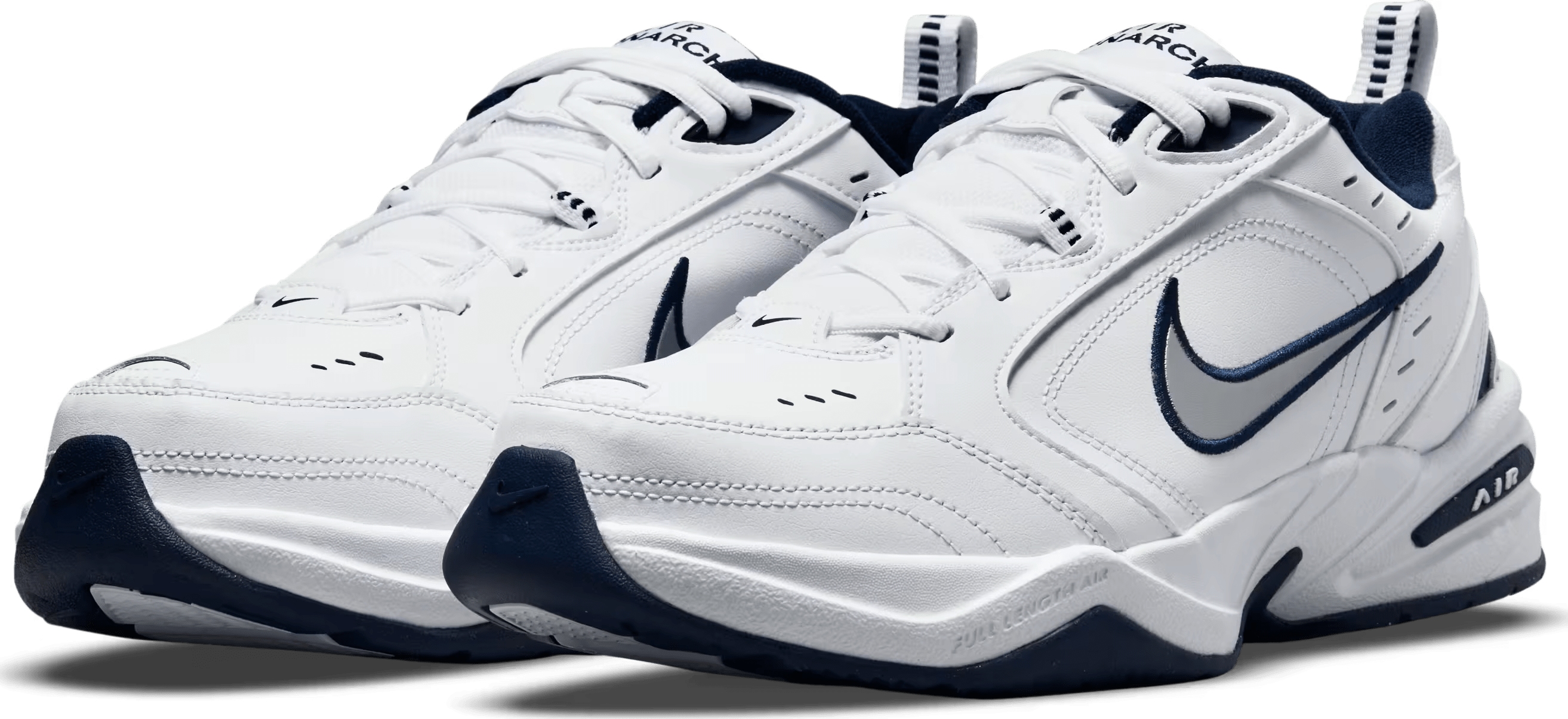 Nike Air Monarch IV "White Midnight Navy"