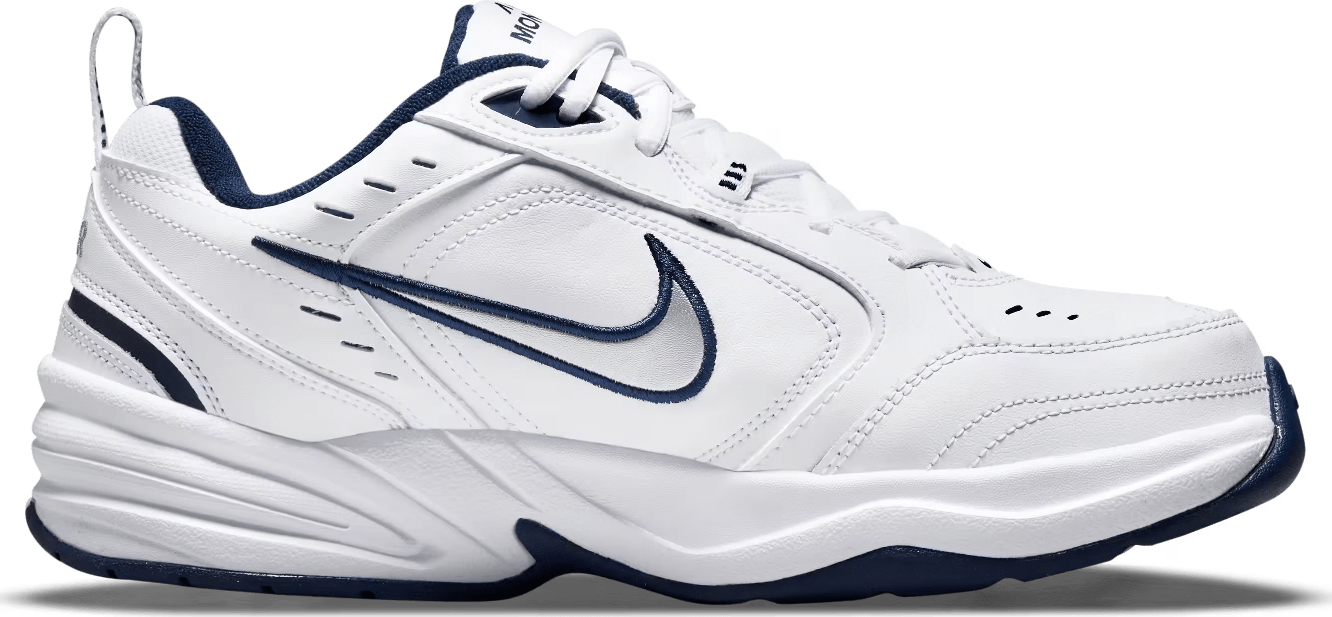 Nike Air Monarch IV "White Midnight Navy"