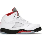 Jordan 5 Retro Fire Red Silver Tongue (2020) (PS)