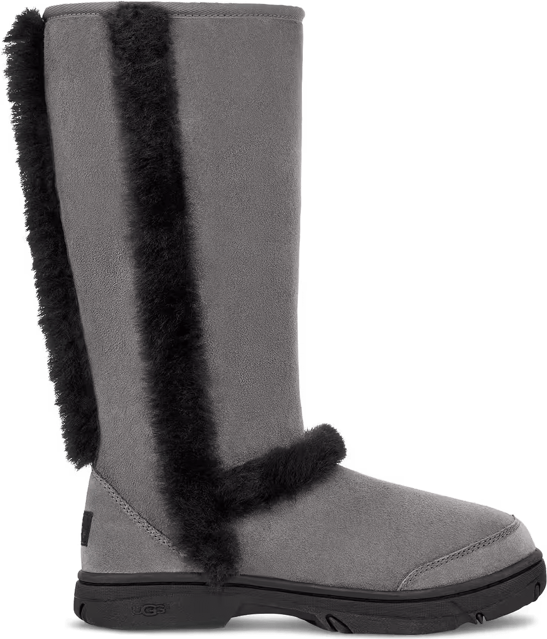 UGG Sunburst Tall-Laars Grey/Black