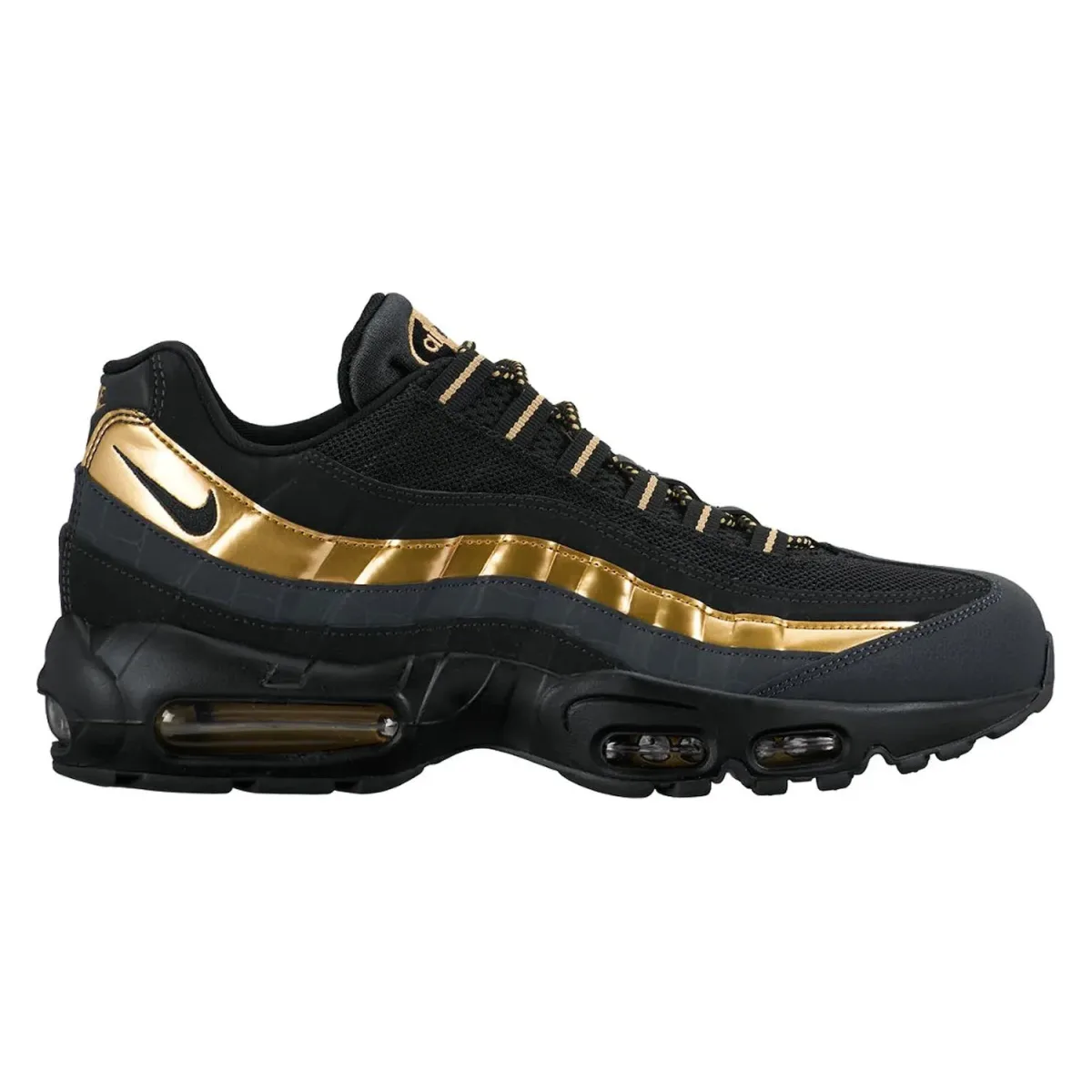 Nike Air Max 95 Black Metallic Gold