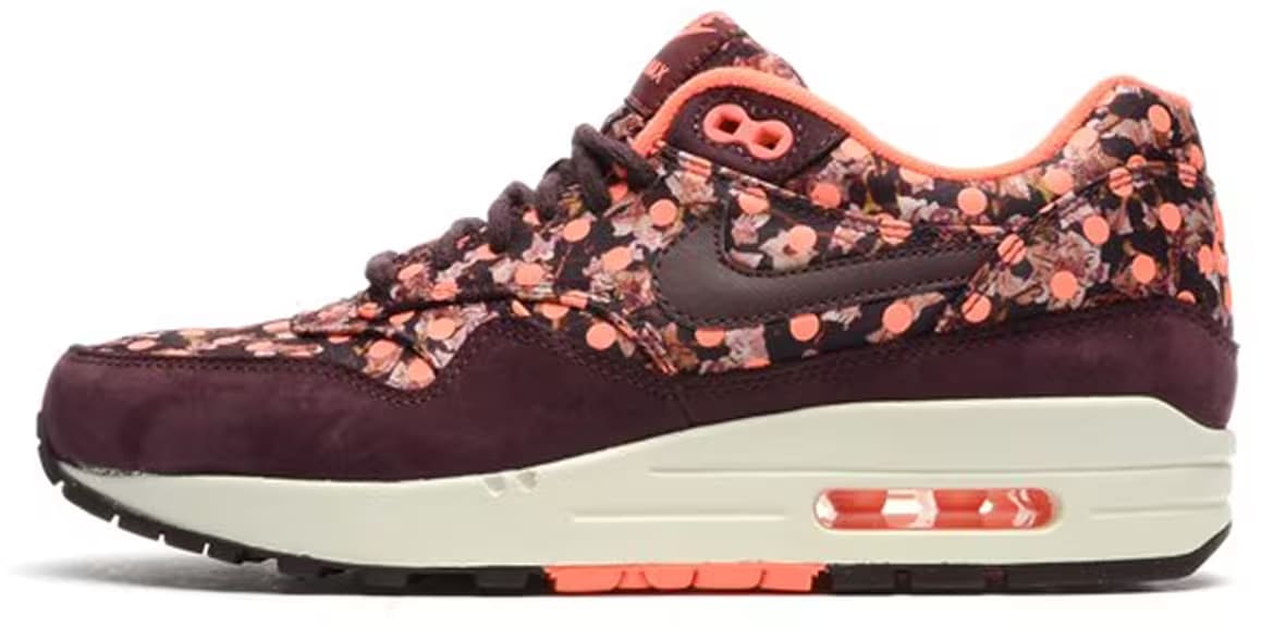 Nike x Liberty of London Air Max 1 WMNS Burgundy