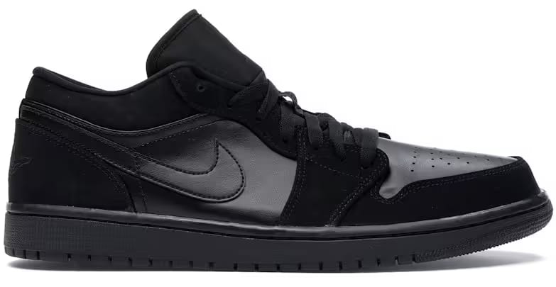 Jordan 1 Retro Low Triple Black