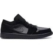 Jordan 1 Retro Low Triple Black