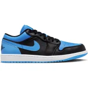 Air Jordan 1 Low "Black University Blue"