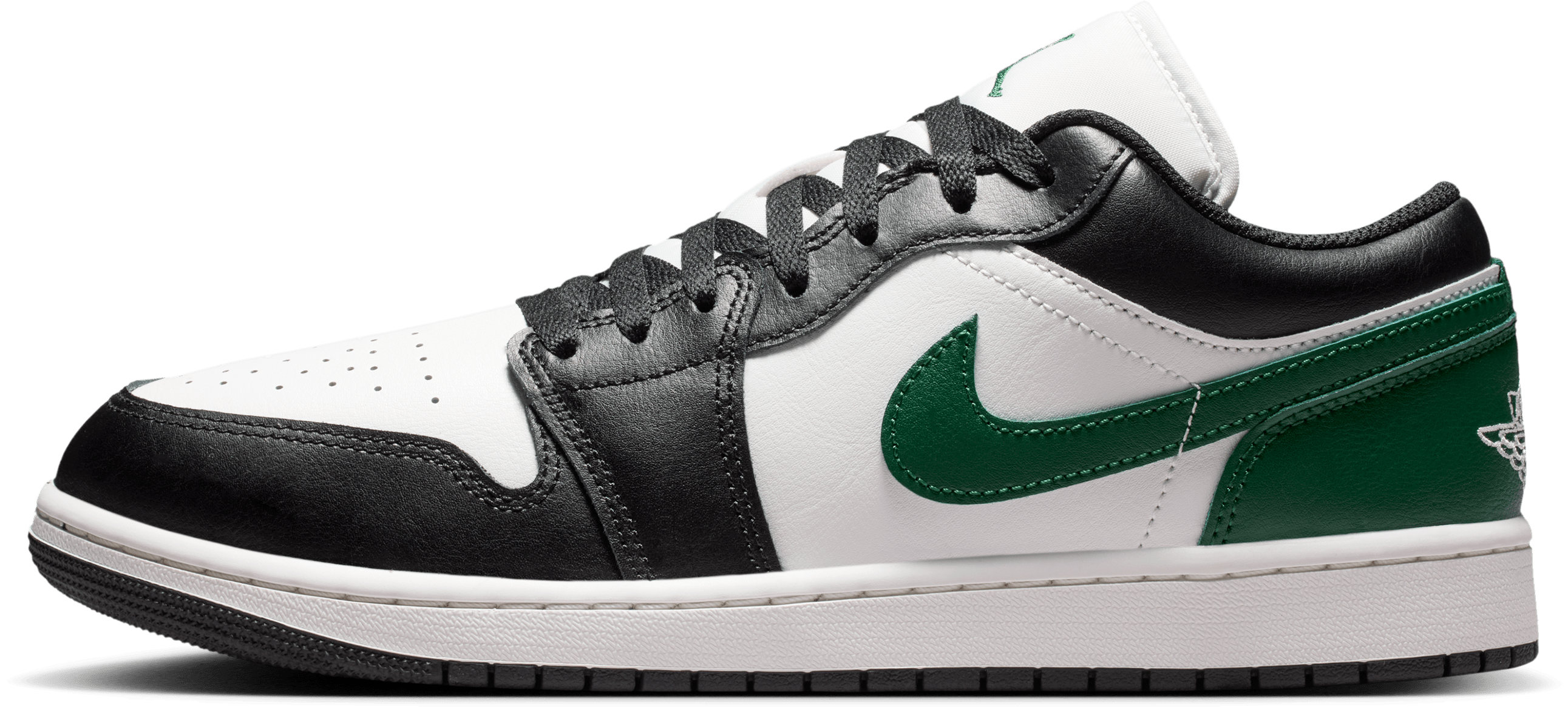 Air Jordan 1 Low "Black Gorge Green"