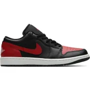 Air Jordan 1 Low "Black Varsity Red"