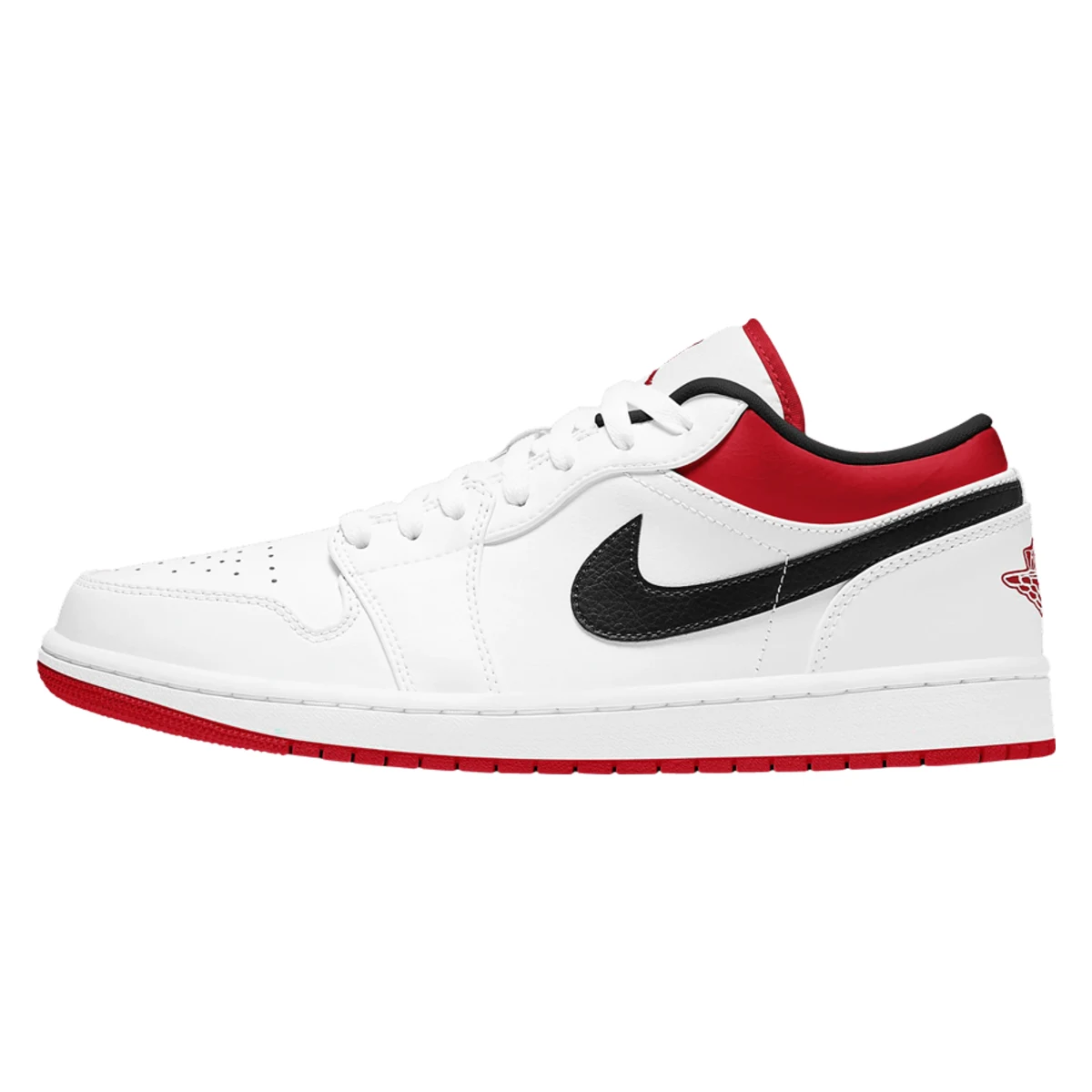 Air Jordan 1 Low "White Univeristy Red"