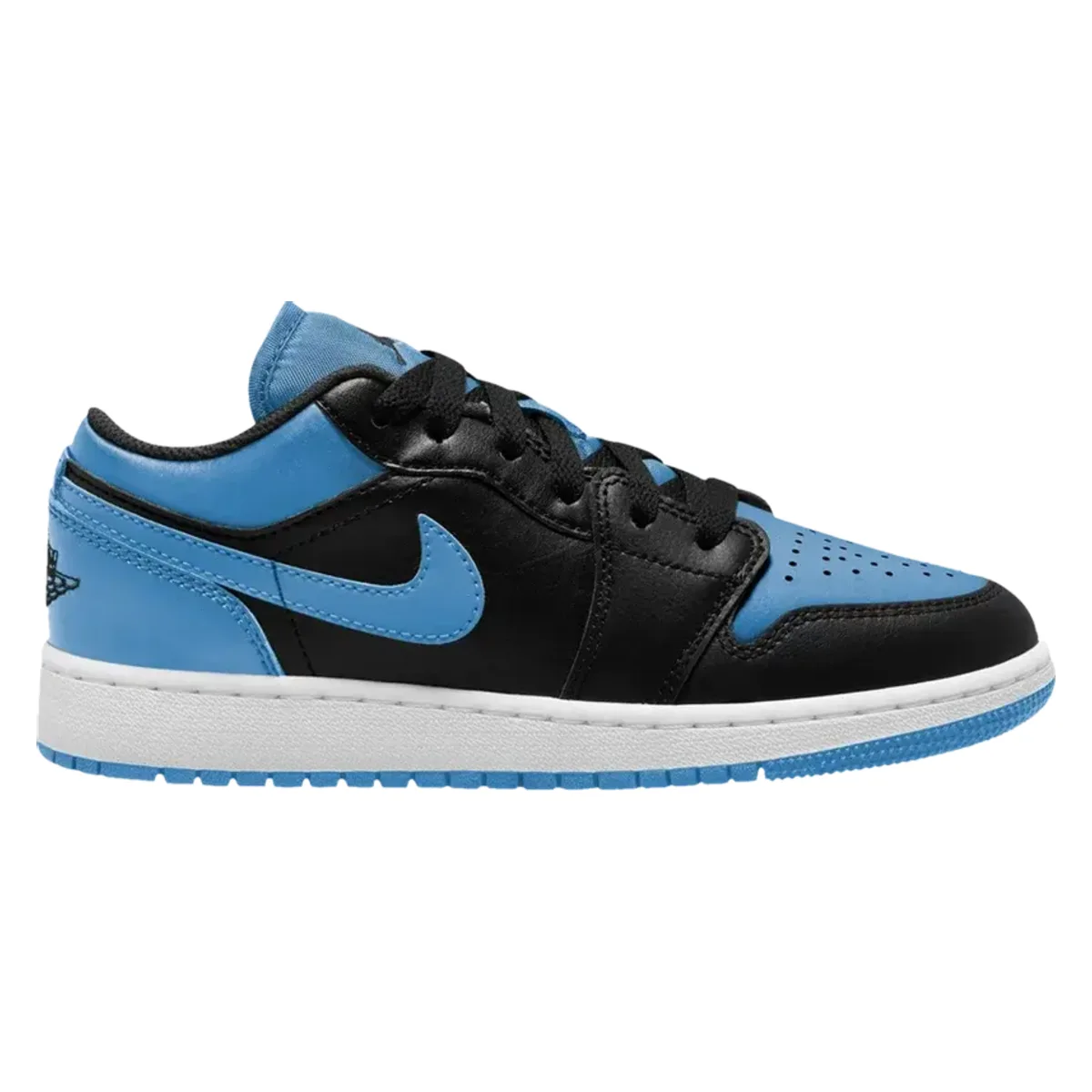 Air Jordan 1 Low GS "Black University Blue"