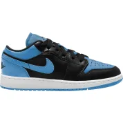 Air Jordan 1 Low GS "Black University Blue"