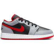 Air Jordan 1 Low GS "Fire Red / Cement Grey"