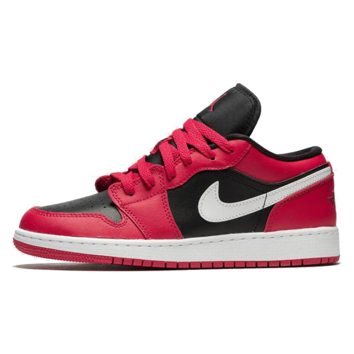 Air Jordan 1 Low Black Very Berry (GS)