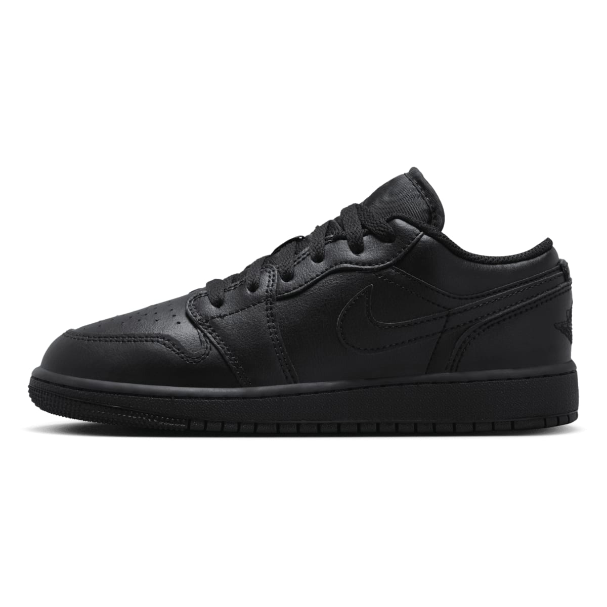 Jordan 1 Low Triple Black (2022) (GS)