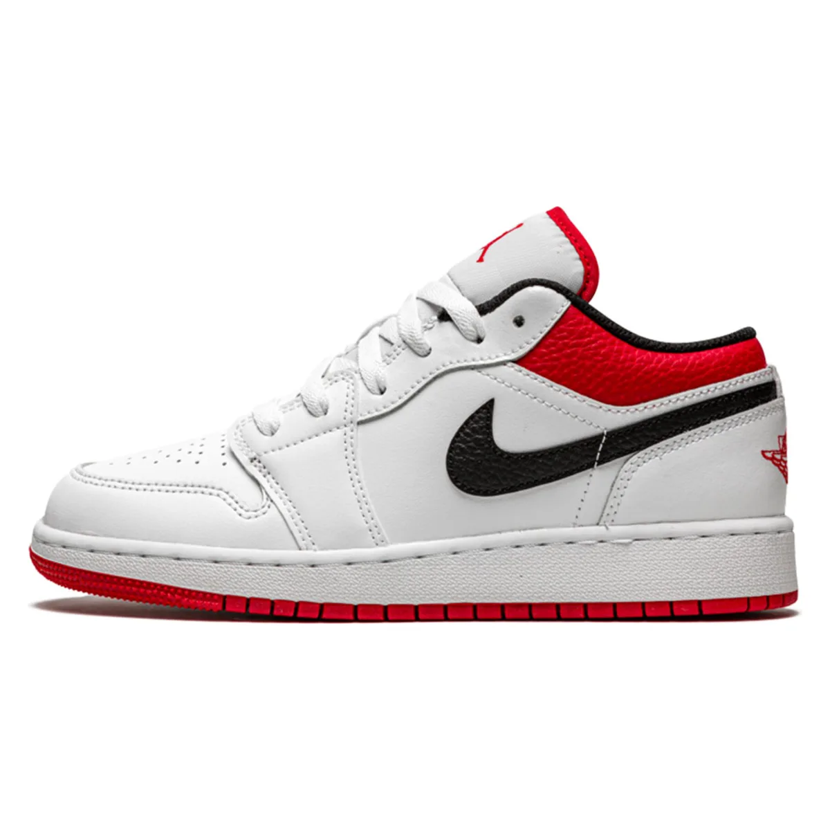 Air Jordan 1 Low White Gym Red (GS)