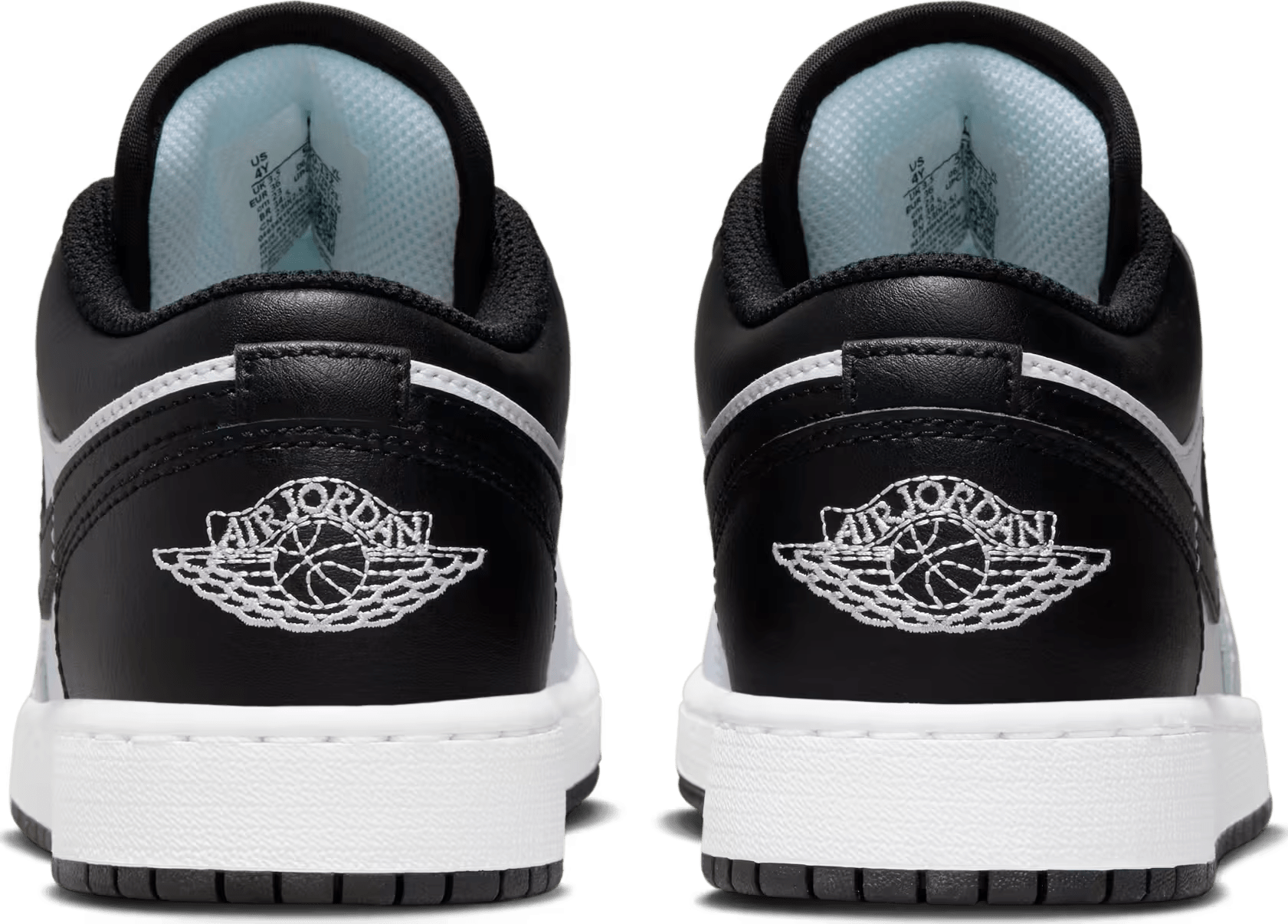 Air Jordan 1 Low GS "Black White"