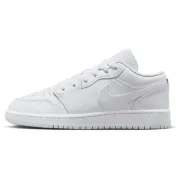 Air Jordan 1 Low GS "Triple White"